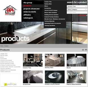 Website Redesign Reflects Eka Group's View Of Aesthetics With Elegance And Uniqueness!